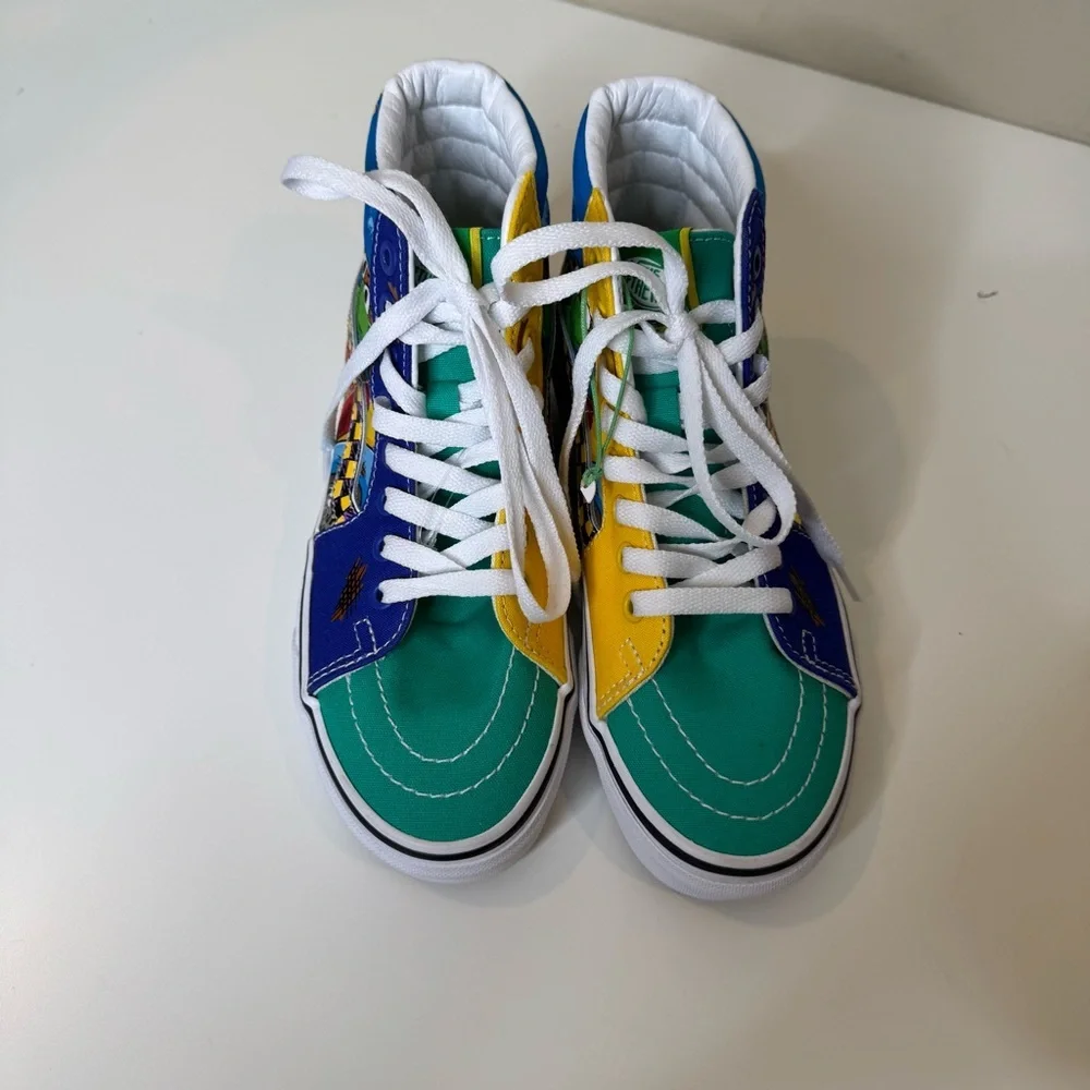 Vans Sesame Street Sk8-Hi 'Multi-Color size men 3.5 women 5